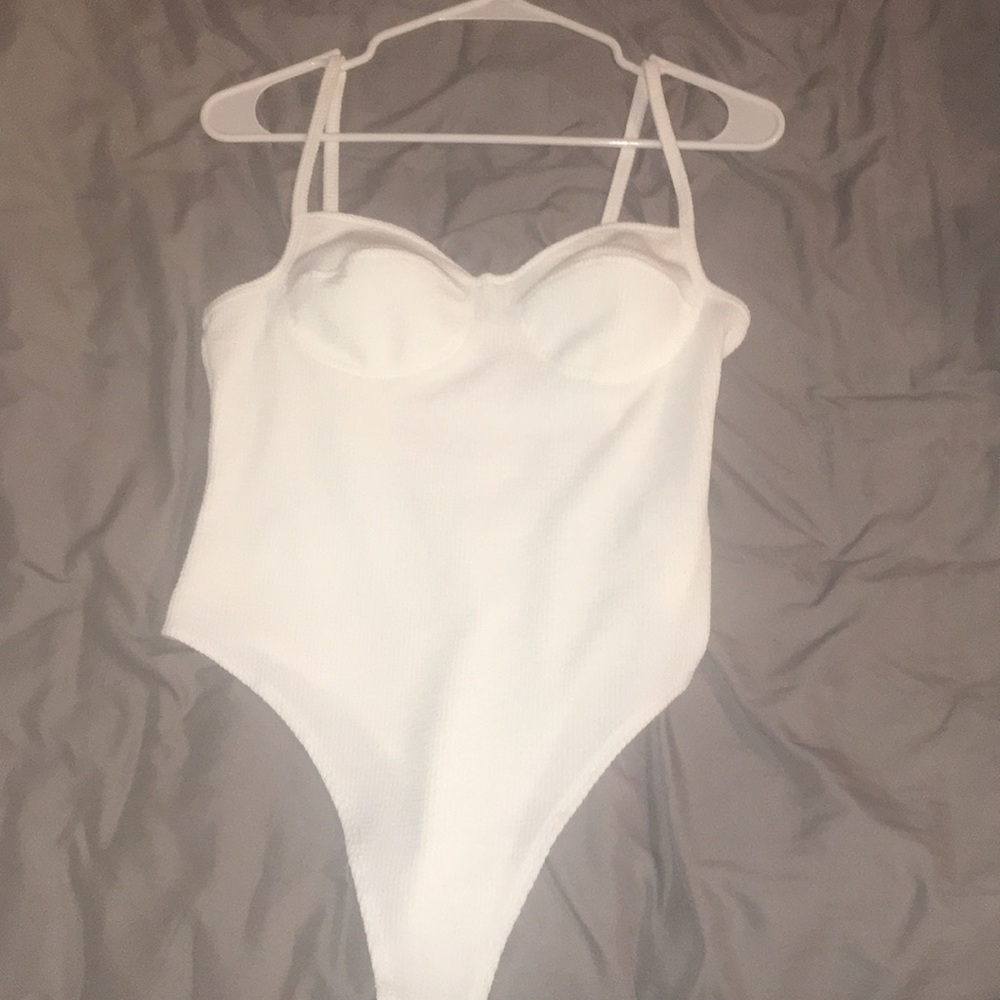 White body suit *Never worn, just tried on*
